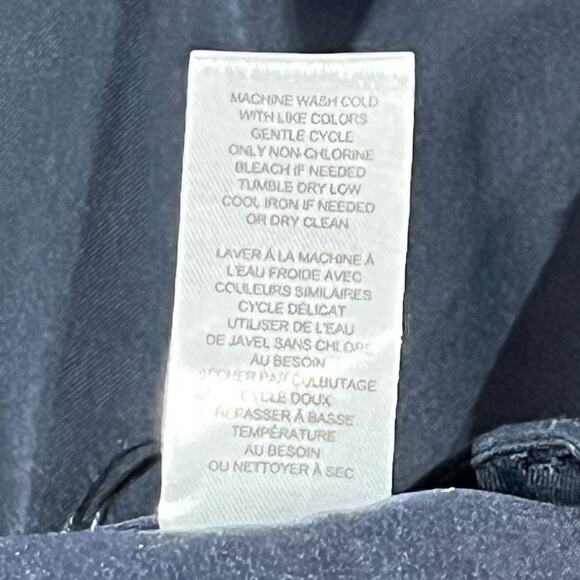 TAHARI WOMENS SIZE 2 PANTS ANKLE SLIM STRAIGHT-LEG NAVY CAREER WORK DRESS NEW - Picture 12 of 14